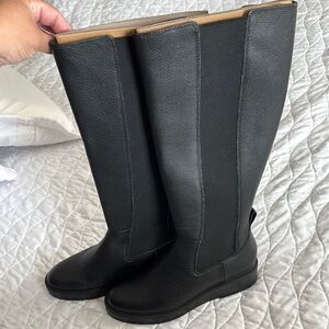 Black Women's Knee high boots